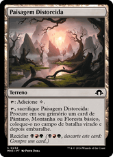 Paisagem Distorcida / Twisted Landscape - Magic: The Gathering - MoxLand